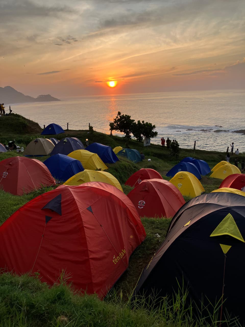 Camping at Pantai Menganti