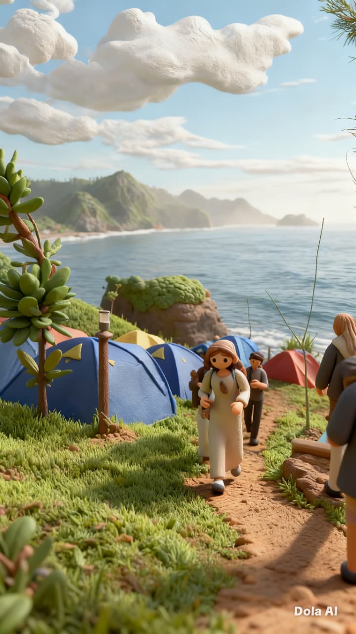 Galeri momen camping Pantai Menganti 04