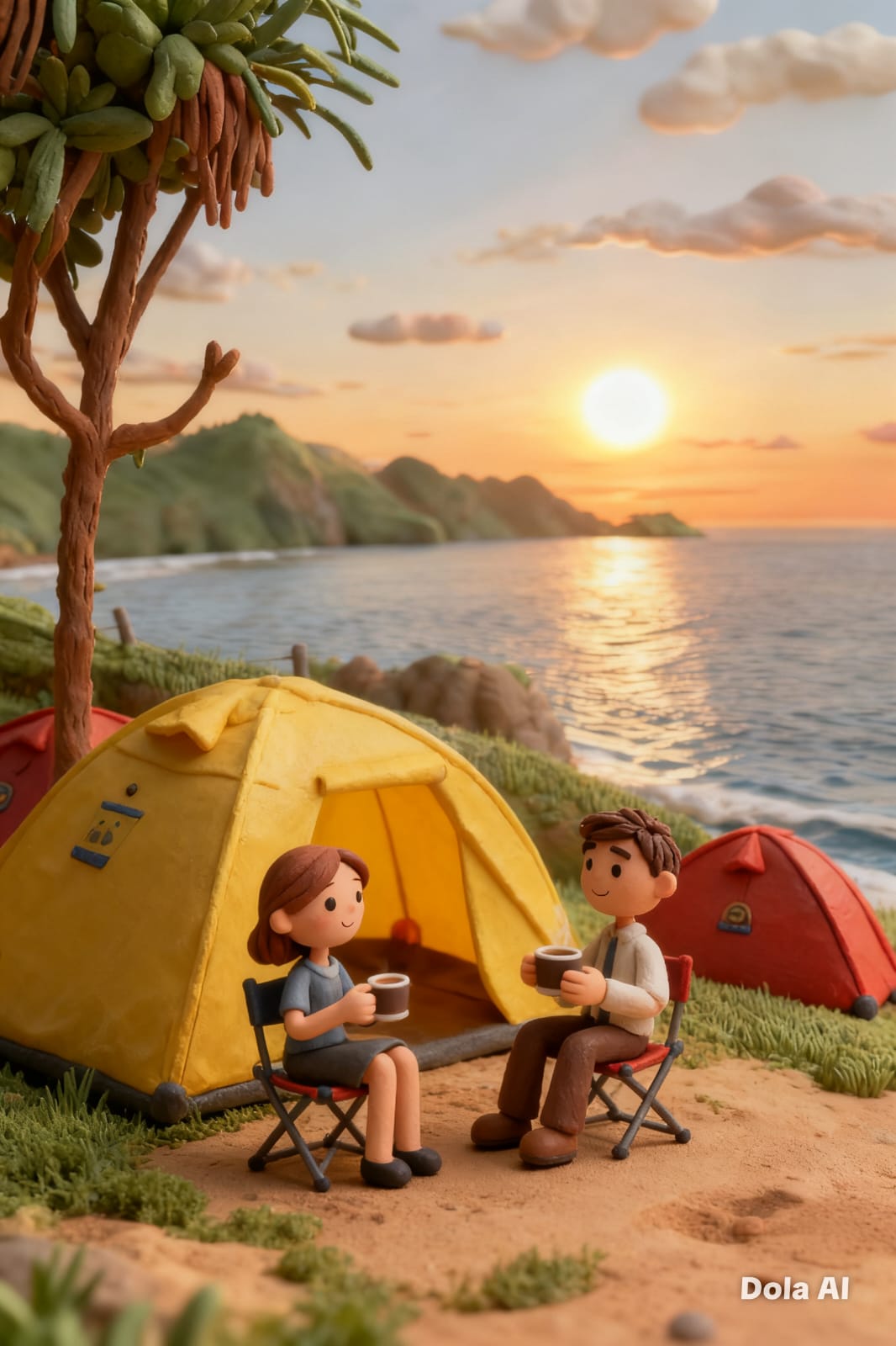 Galeri momen camping Pantai Menganti 10