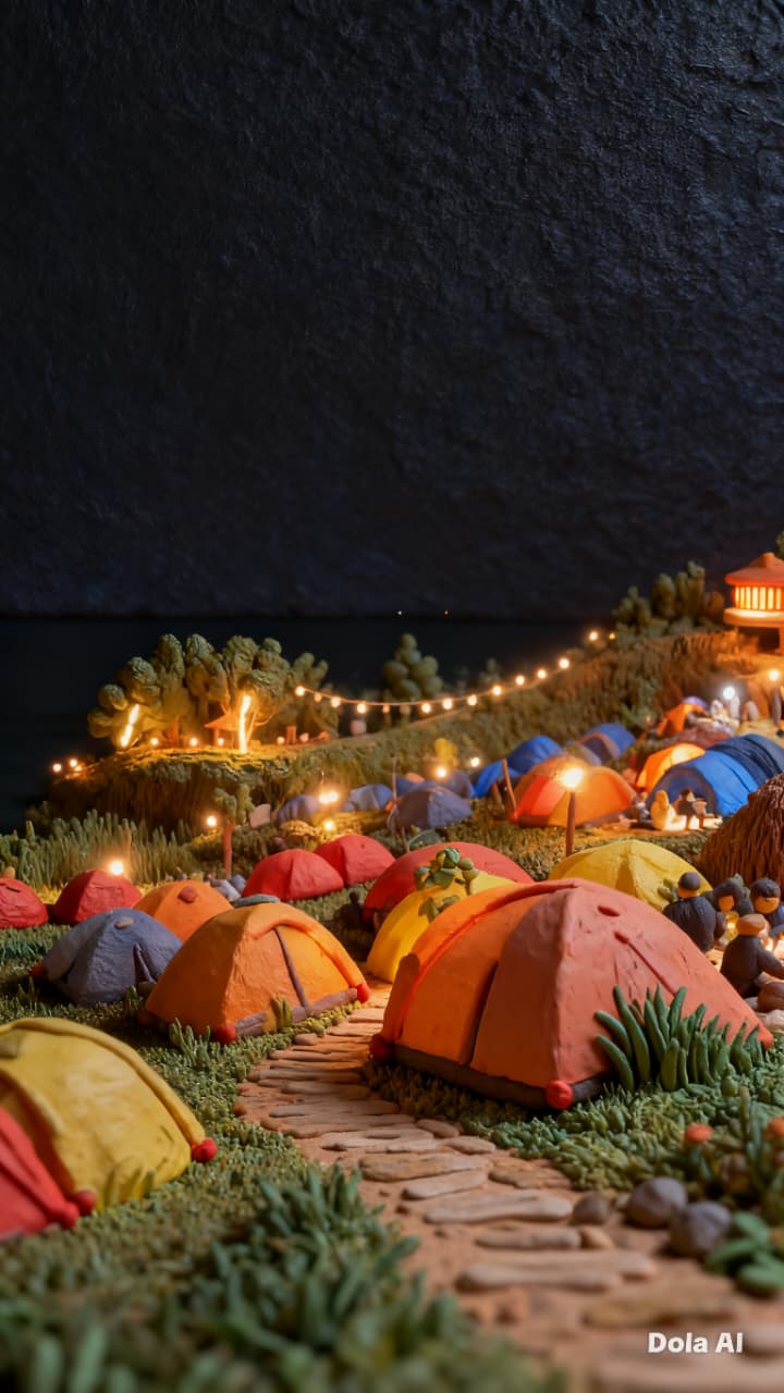 Galeri momen camping Pantai Menganti 11